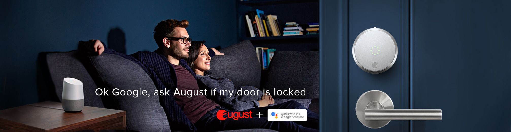 august smart lock and google home