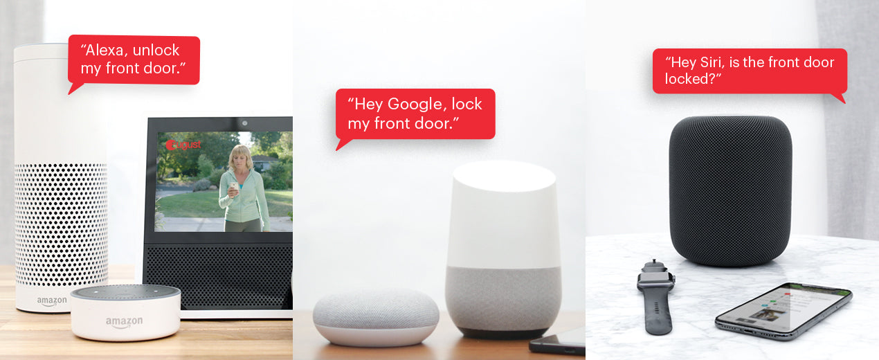 august smart lock and google home