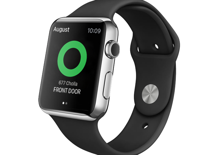 Introducing August Home for Apple Watch Swipe to Lock