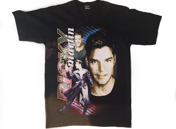 1999 Ricky Martin Livin La Vida Loca Rap Tee S Deadstock Spirit Born La