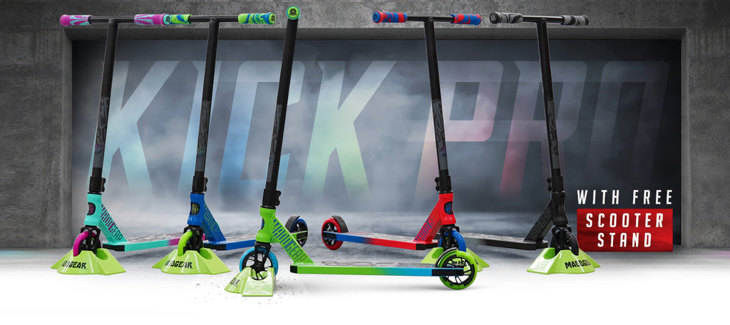 Madd Gear Kick Pro Scooter - Blue Green FREE Stand – ULTGAR