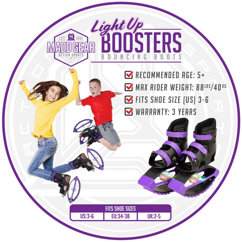 Madd Light-Up Boosters Bouncing Boots 