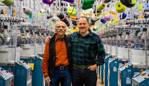 Marc and Ric Cabot, the founders and owners of Darn Tough Vermont