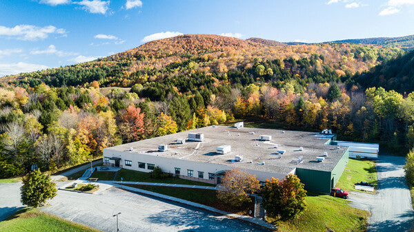 the Darn Tough Mill, as seen from above