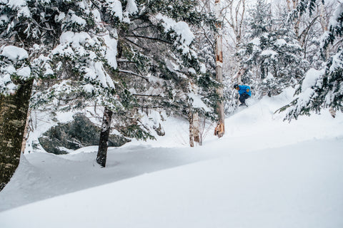 Hitting the slopes on a MTN local snowboard