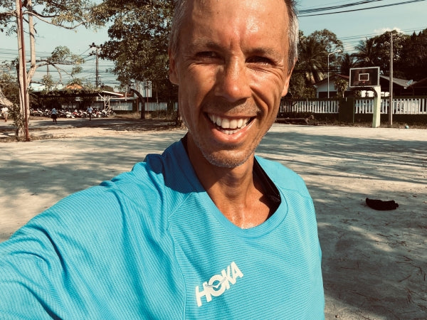 A selfie of Kris, ultra running coach
