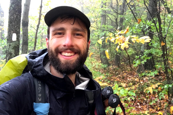 Owen taking a selfie while hiking