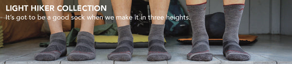 The Light Hiker must be a good sock - we make it in three heights