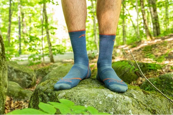 The new Light Hiker sock in Micro Crew height