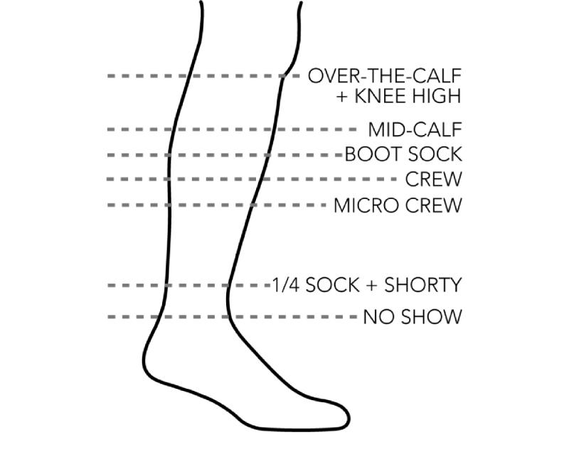 Sock Sizing Charts – Tough