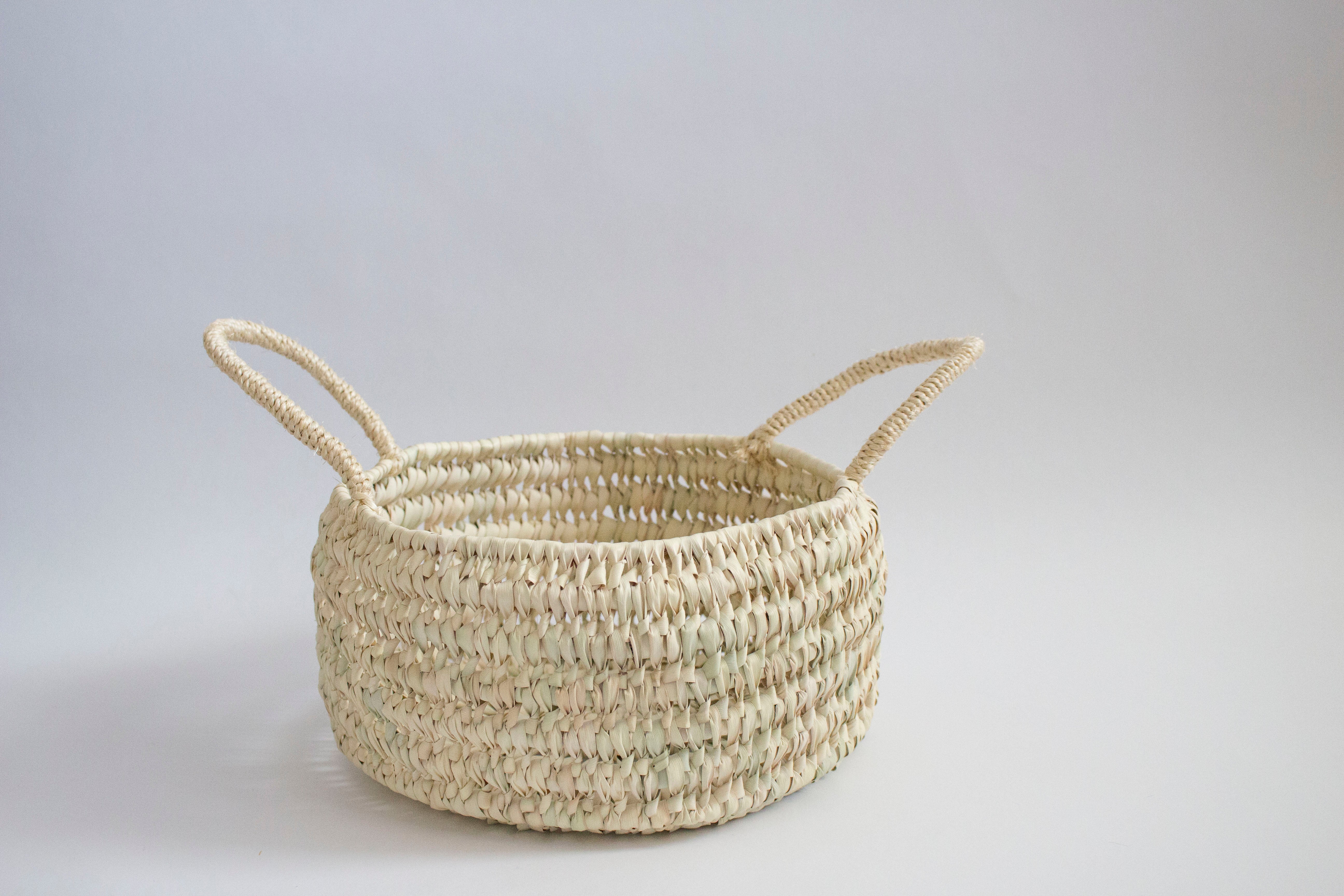 Round Open Weave Baskets