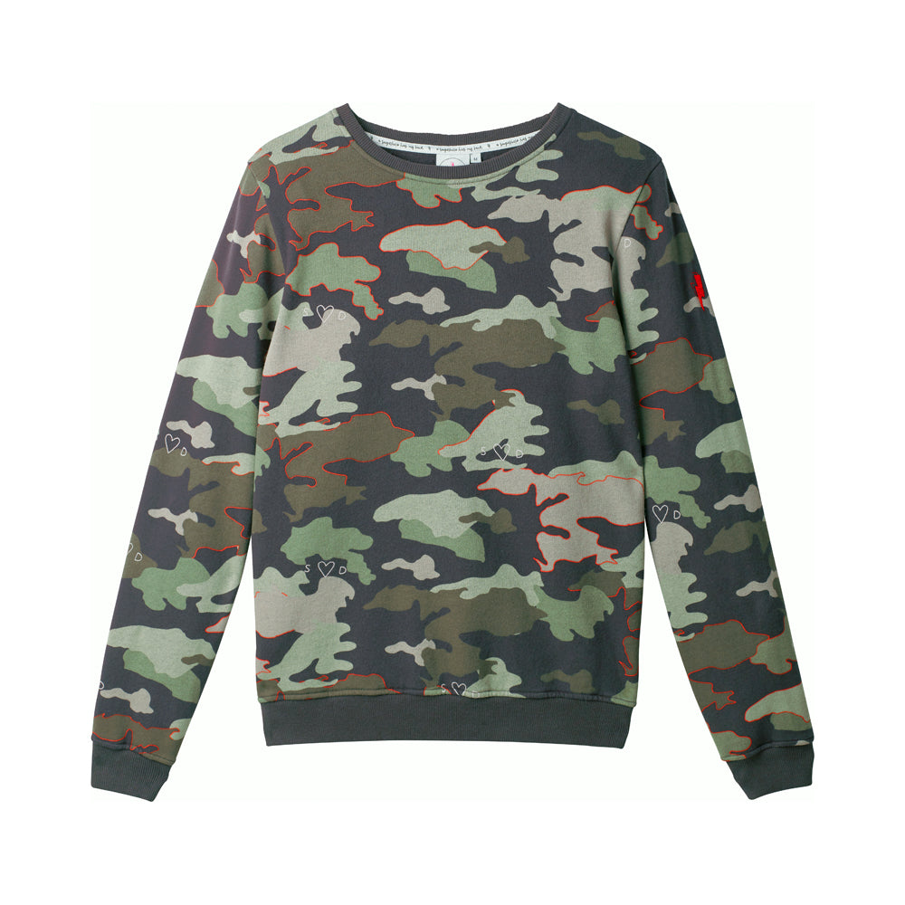 soft camo sweatshirt