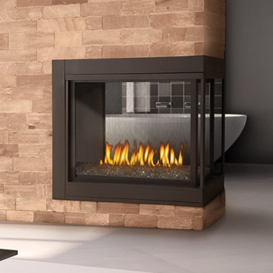 Three Sided Fireplace  Dimensions