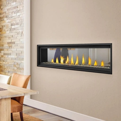 Vector 74 See Through Fireplace  Dimensions