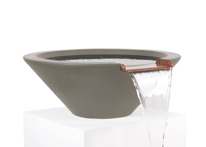Cascade Conical Water Bowl