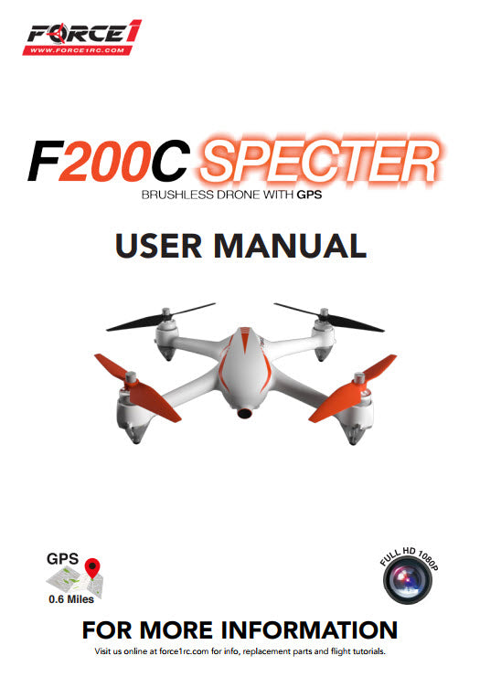 Manuals - Force1RC