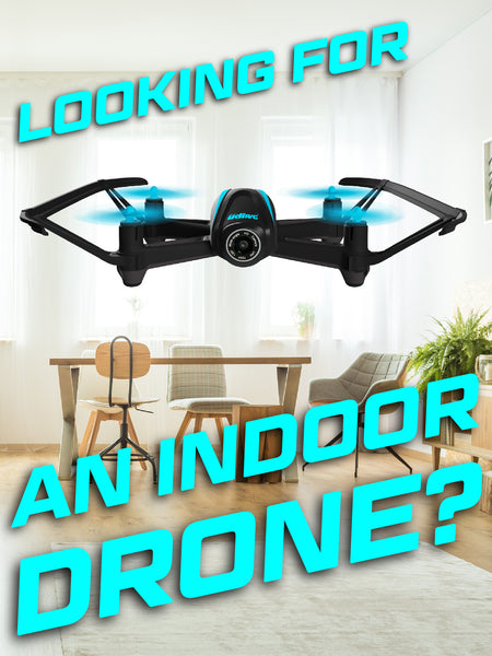 Taking bumpers to a whole new level with U34W Dragonfly indoor drone. Guard rails provides added protection for accidental crashes. Enjoy your indoor drone but please don't intentionally crash it.