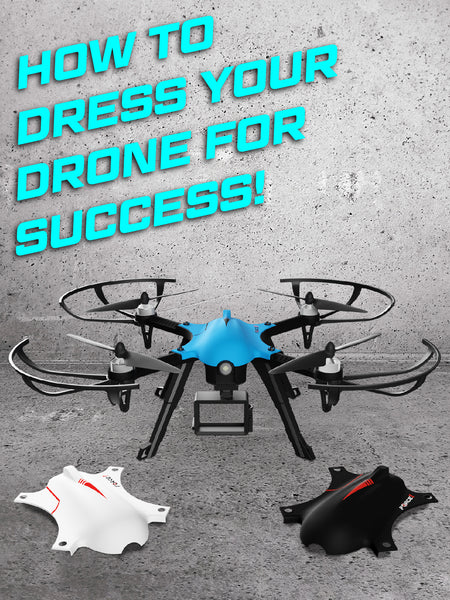 You never have to worry about aethetic damages to your drone; the F100 Ghost comes with three shells. Your drone can be fashionable and at the same time protected. You have the option to select your favorite look and not worry about damages with the extra shell available.