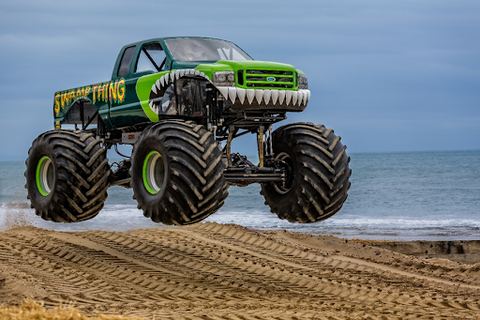 Monsters on the Beach Monster Truck Races & Truck Pulls - The