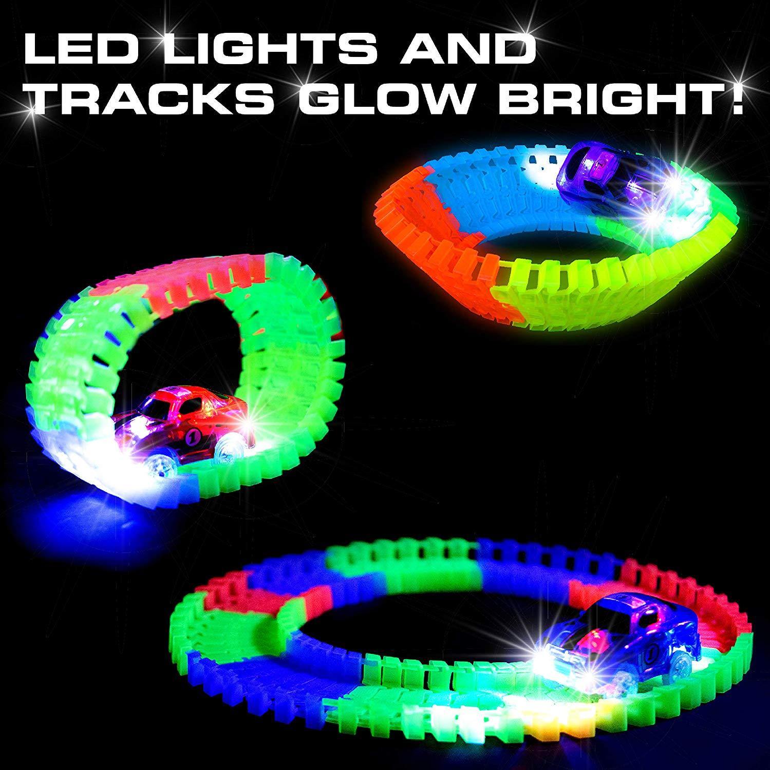 car glow in the dark track