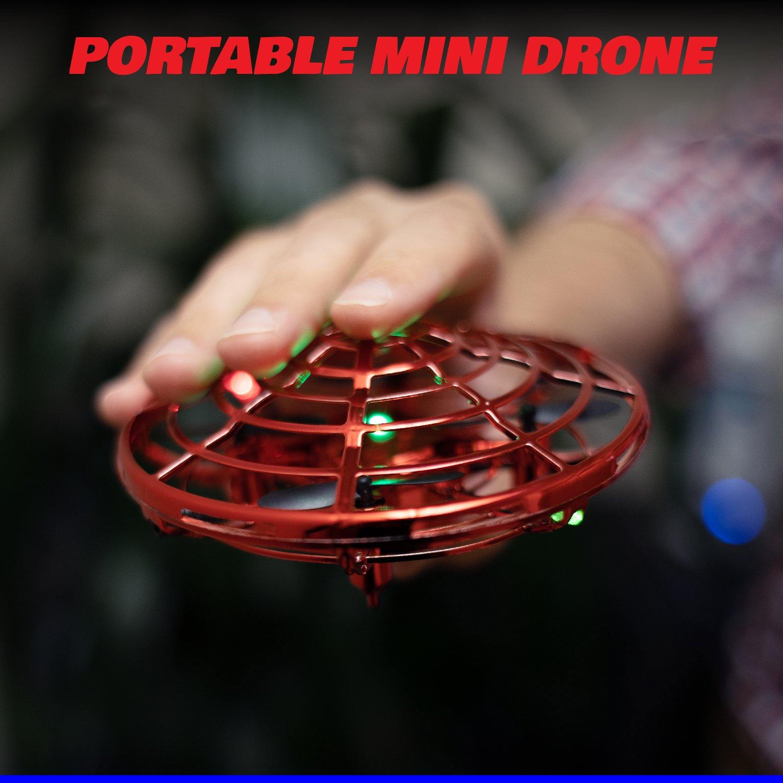 mini hand controlled drone