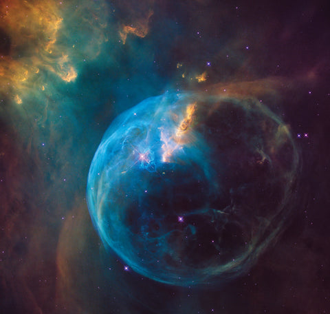 The Bubble Nebula.