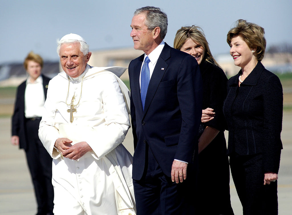 George Bush and Pope