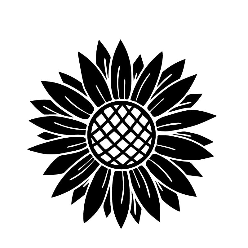 Sunflower Original Decal Sticker – Decalfly