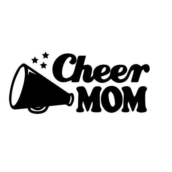 Cheer Mom Cheerleading Decal Sticker – Decalfly