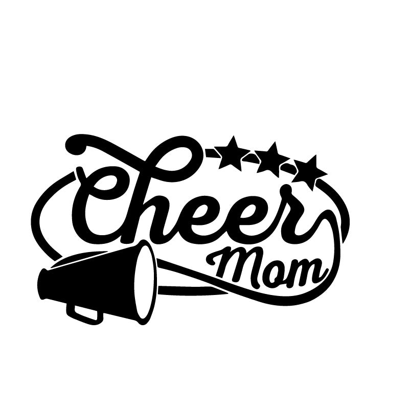 Cheerleading Cheer Mom Decal Sticker – Decalfly