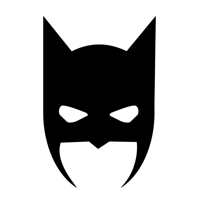 Batman Mask Decal Sticker – Decalfly