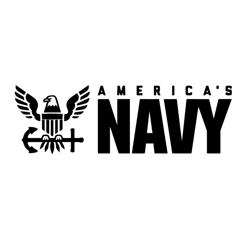 America Eagle Navy Symbol Decal Sticker – Decalfly