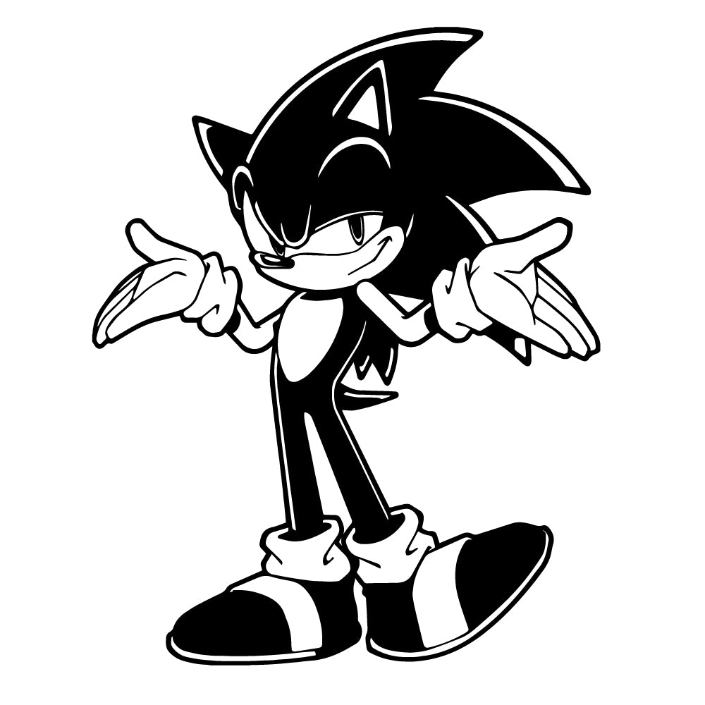 Sonic the Hedgehog Vide Game Sega Decal Sticker – Decalfly
