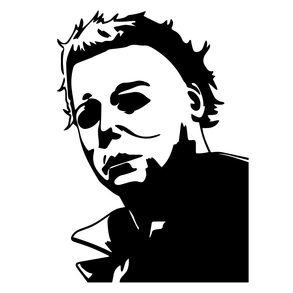 Michael Myers Friday the 13th Halloween Horror Decal Sticker – Decalfly