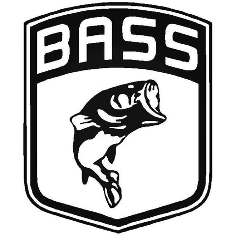 Bass Fishing Boat Fisherman Decal Sticker – Decalfly