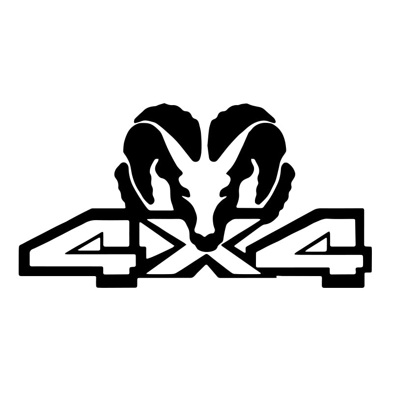 4x4 Off Road Dodge Ram Decal Sticker Decalfly 