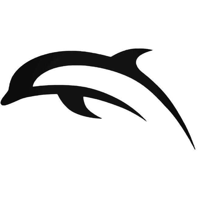 Dolphin 4 Decal Sticker – Decalfly