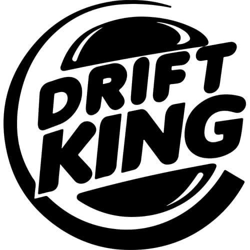 Drift King Logo Decal Sticker – Decalfly