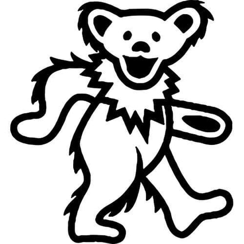 grateful dead dancing bear art