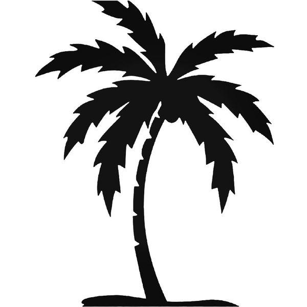 Hawaii Palm Tree Decal Sticker – Decalfly