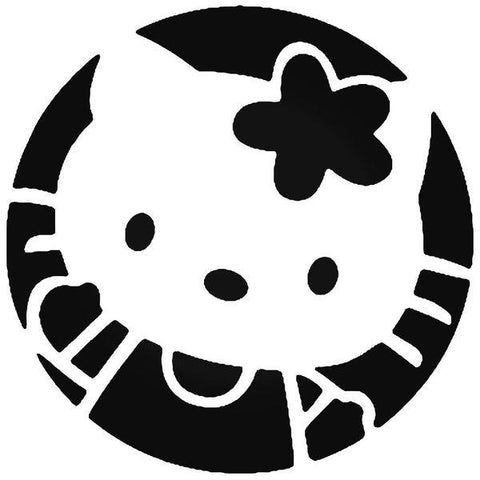 Sandylion Hello Kitty Head Removable Decal