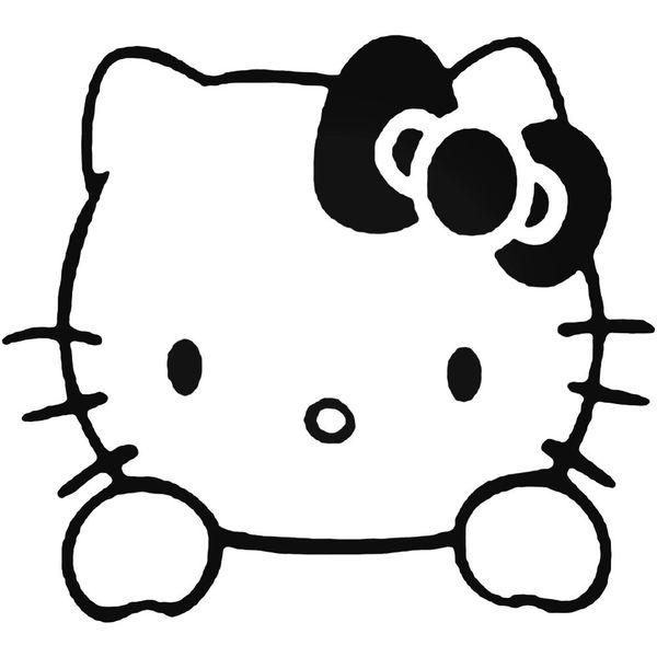 Hello Kitty Windows Decal Sticker – Decalfly