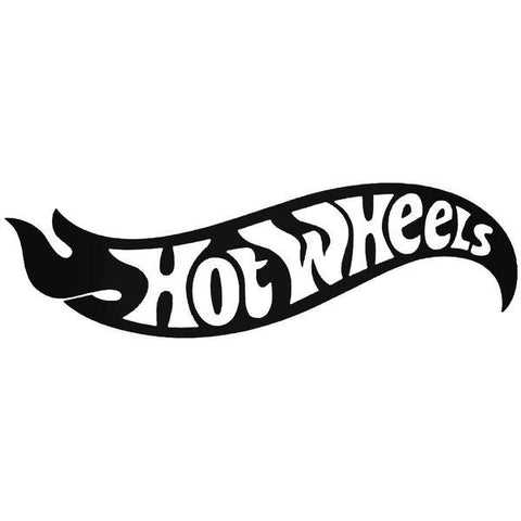 Hot Wheels Logo Decal Sticker 