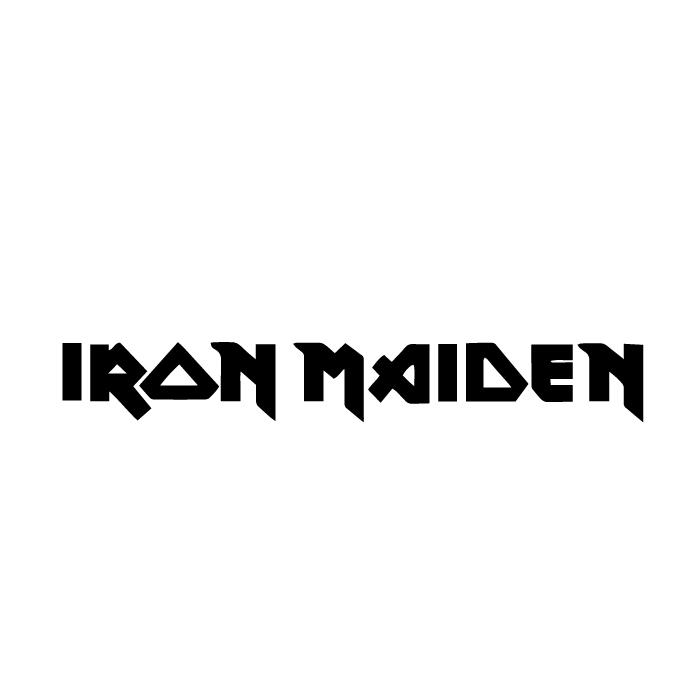 Iron Maiden Band Logo Decal Sticker – Decalfly