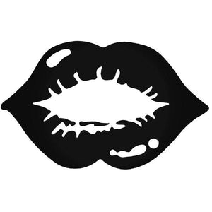 Kissing Lips Vinyl Decal Sticker – Decalfly