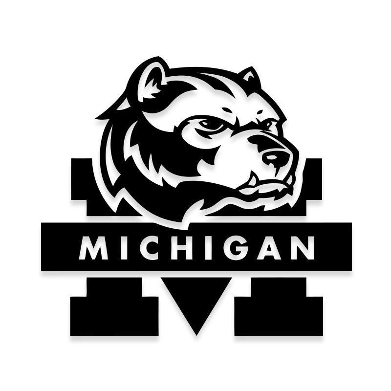 Michigan University Football Wolverines Decal Sticker 1024x1024 ?v=1570914667