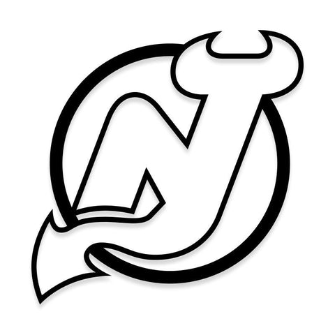 New Jersey Devils Decal Sticker Official NHL Logo – Decalfly