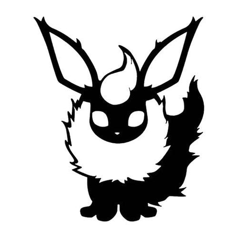 Pokemon Go Flareon Decal Sticker Decalfly