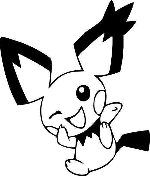 Pokemon Go Gizamimi Pichu Decal Sticker – Decalfly