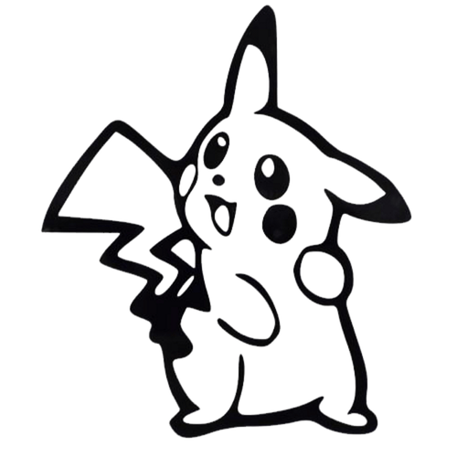 Pokemon Go Pikachu v2 Decal Sticker – Decalfly